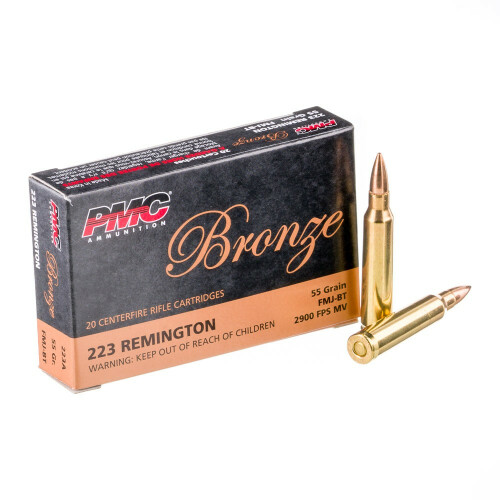 1000 Rounds of .223 Ammo by PMC - 55gr FMJBT 1000 Rounds of .223 Ammo by PMC - 55gr FMJBT