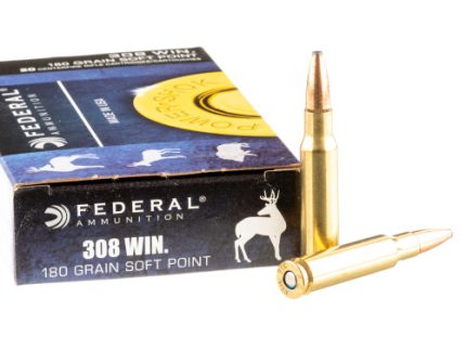 200 Rounds of .308 Win Ammo by Federal - 180gr SP