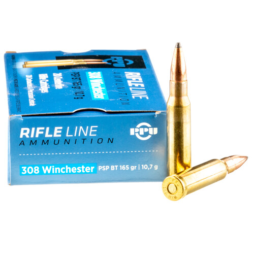 200 Rounds of .308 Win Ammo by Prvi Partizan - 165gr PSP BT 200 Rounds of .308 Win Ammo by Prvi Partizan - 165gr PSP BT