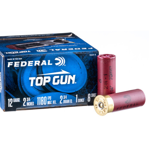 25 Rounds of 12ga Ammo by Federal - 1 ounce #8 shot 25 Rounds of 12ga Ammo by Federal - 1 ounce #8 shot