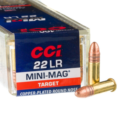 5000 Rounds of .22 LR Ammo by CCI Mini-Mag - 40gr CPRN 5000 Rounds of .22 LR Ammo by CCI Mini-Mag - 40gr CPRN