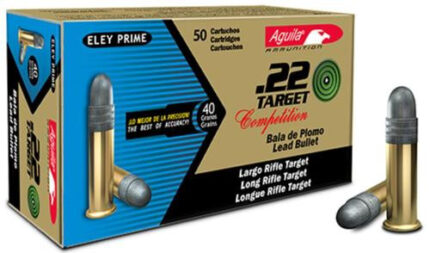 Aguila 22 LR Target 40gr, Lead Bullet, 50rd