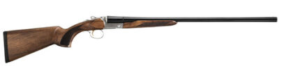Akkar Churchill 512 12 Ga, 28" Barrel, 3", Nickel Plated, Turkish Walnut, 2rd