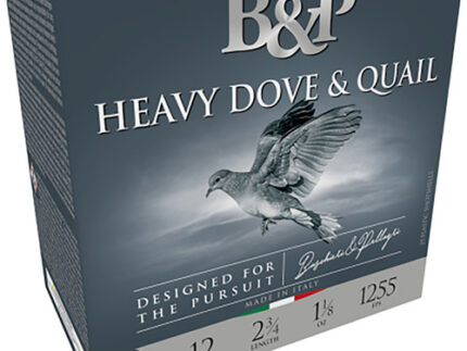 B&P Heavy Dove & Quail 12 Ga, 2.75", 1 1/8 oz, 9 Shot, 25rd Box
