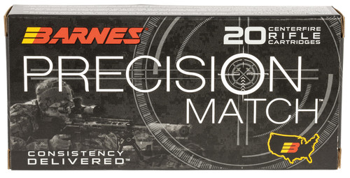 Barnes Bullets Precision Match 300 Blackout, 220gr, JHP, 20Bx/10Cs Barnes Bullets Precision Match 300 Blackout, 220gr, JHP, 20Bx/10Cs