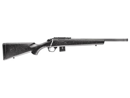 Bergara BMR Rifle .17 HMR, 20" Carbon Fiber Barrel, 1/2x28 Threaded, Black, Synthetic Stock, 30 MOA Rail, 10rd