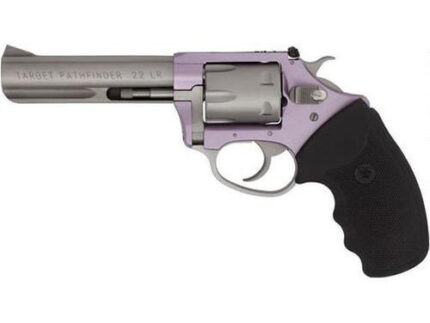 Charter Arms Pathfinder Lite Lavender Lady, .22 LR, 4.2" Barrel, 6rd, Stainless
