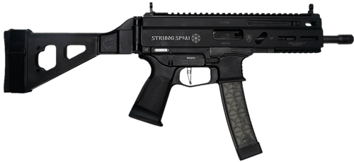 Grand Power Stribog SP9A1 9mm, 8" Barrel, Black, SB Tact Brace, 3x30rd Mags Grand Power Stribog SP9A1 9mm, 8" Barrel, Black, SB Tact Brace, 3x30rd Mags