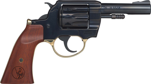 Henry Golden Boy 22 LR, 4" Barrel, Black, American Walnut Gunfighter Grip, 10rd Henry Golden Boy 22 LR, 4" Barrel, Black, American Walnut Gunfighter Grip, 10rd