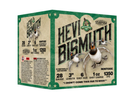 HEVI-Shot HEVI-Bismuth 28 Ga, 3", 1 oz, 6 Shot Size, 25rd Box