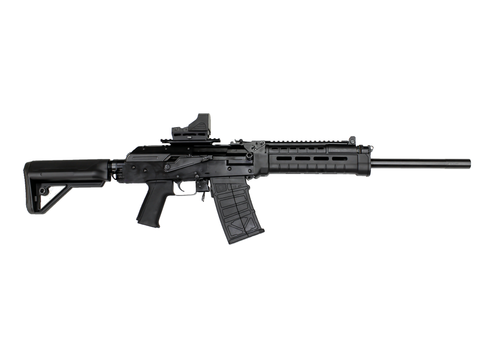 JTS M12AK 12 Ga, 3" Chamber 18.7" Barrel, Black, Red Dot Sight, 5rd JTS M12AK 12 Ga, 3" Chamber 18.7" Barrel, Black, Red Dot Sight, 5rd