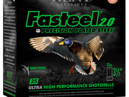 Kent Cartridge 2.0 Waterfowl 12 Ga, 3.5", 1 3/8 oz, 3 Shot, 25rd Box