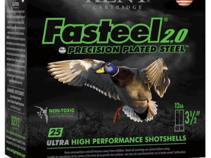 Kent Cartridge Fasteel Precision 12 Ga, 3", 1 1/4 oz, 4x6 Shot, 25rd Box