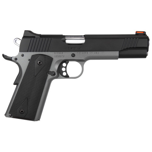 Kimber Custom LW Shadow Ghost 1911 45 ACP, 5" Barrel, Black/Gray, Rubber Grip, 8rd Kimber Custom LW Shadow Ghost 1911 45 ACP, 5" Barrel, Black/Gray, Rubber Grip, 8rd