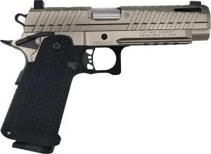 Live Free Armory Apollo 11 Full Size 9mm 4.9" Barrel, Elite Platinum Cerakote, 17rd