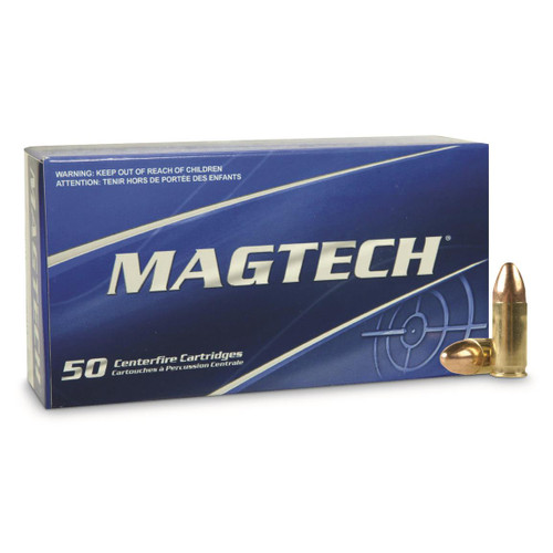 Magtech 9mm, 115gr, Full Metal Jacket, 50rd Box Magtech 9mm, 115gr, Full Metal Jacket, 50rd Box