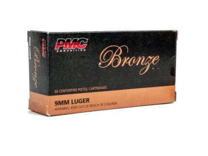 PMC Bronze 9mm, 147gr, Full Metal Jacket, 50rd Box
