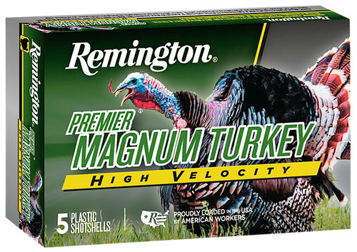 Remington Premier Magnumnum Turkey 20 Ga, 3", 1 1/8 oz, #5, 5Bx/20Cs Remington Premier Magnumnum Turkey 20 Ga, 3", 1 1/8 oz, #5, 5Bx/20Cs