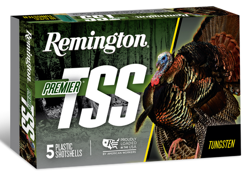 Remington Premier TSS Turkey, 20 Ga, 3", #7, 1 1/2oz, 5Bx/20Cs Remington Premier TSS Turkey, 20 Ga, 3", #7, 1 1/2oz, 5Bx/20Cs