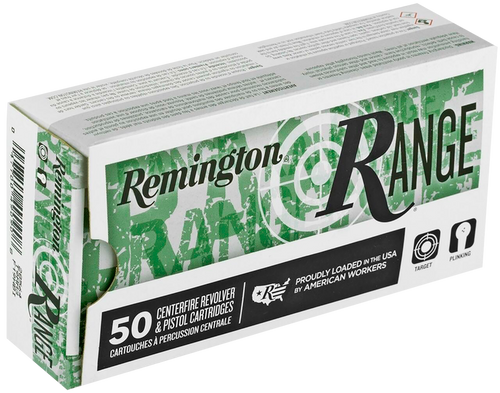 Remington Range 380 ACP, 95gr, 955 fps, FNEB, 50Bx/10Cs Remington Range 380 ACP, 95gr, 955 fps, FNEB, 50Bx/10Cs