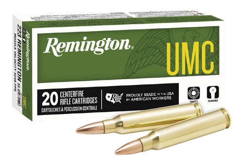 Remington UMC 300 Blackout, 150gr, Full Metal Jacket, 20rd Box Remington UMC 300 Blackout, 150gr, Full Metal Jacket, 20rd Box