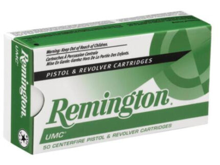 Remington UMC 45 ACP 185gr, Metal Case 50rd Box