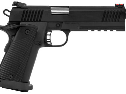 Rock Island Armory 1911 Tac Ultra 10mm, 5.5" Threaded Barrel, Fiber Optic, Black, 16rd