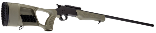 Rossi, Tuffy Turkey Gun, Single Shot, 410 Gauge, 26" Barrel, Black Color, Green Synthetic Stock, X-Full and Modified Choke Tubes, Fits Adult and Youth with Stock Extensions, 1Rd Rossi, Tuffy Turkey Gun, Single Shot, 410 Gauge, 26" Barrel, Black Color, Green Synthetic Stock, X-Full and Modified Choke Tubes, Fits Adult and Youth with Stock Extensions, 1Rd