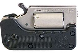 Standard Switch Gun .22 Win Mag, 0.75" Barrel, Stainless, Blk Folding Handle, 5rd Standard Switch Gun .22 Win Mag, 0.75" Barrel, Stainless, Blk Folding Handle, 5rd