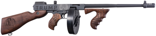 Thompson 1927A-1 Deluxe 45 ACP, 16.5" Barrel, "Trump Saves America", 50rd Thompson 1927A-1 Deluxe 45 ACP, 16.5" Barrel, "Trump Saves America", 50rd