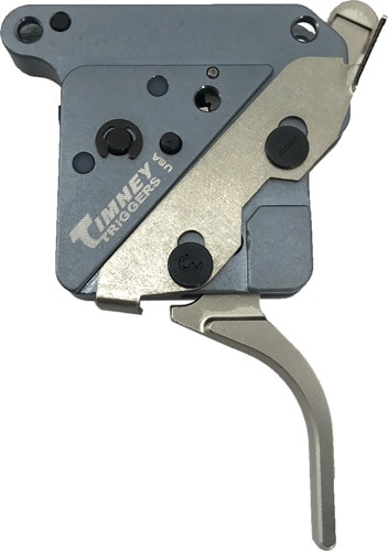 Timney Triggers "The Hit" Straight Trigger For Remington 700, Nickel Finish, Adjustable from 8oz.-2Lbs, Will Not Fit Magpul Hunter Stock Timney Triggers "The Hit" Straight Trigger For Remington 700, Nickel Finish, Adjustable from 8oz.-2Lbs, Will Not Fit Magpul Hunter Stock