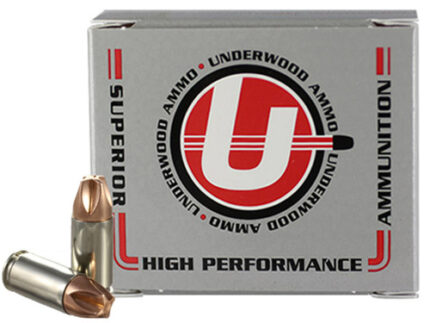 Underwood Ammo 9mm +P, 90gr, Xtreme Defender, 20rd Box