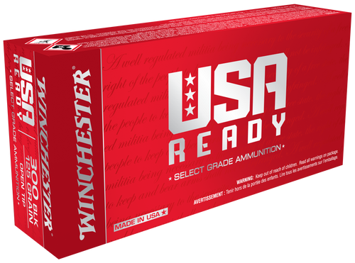 Winchester USA Ready 300 Blackout 125gr, Open Tip Range, 20rd Box Winchester USA Ready 300 Blackout 125gr, Open Tip Range, 20rd Box