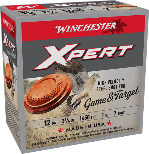 Winchester Xpert 12 Ga, 2.75", 1 oz, 7 Shot, 25rd Box Winchester Xpert 12 Ga, 2.75", 1 oz, 7 Shot, 25rd Box